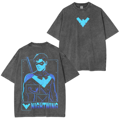 Dick Grayson-Nightwing Washed T-Shirt