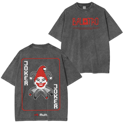 Balatro Droll Joker Vintage Washed T-shirt/Crewneck/Hoodie