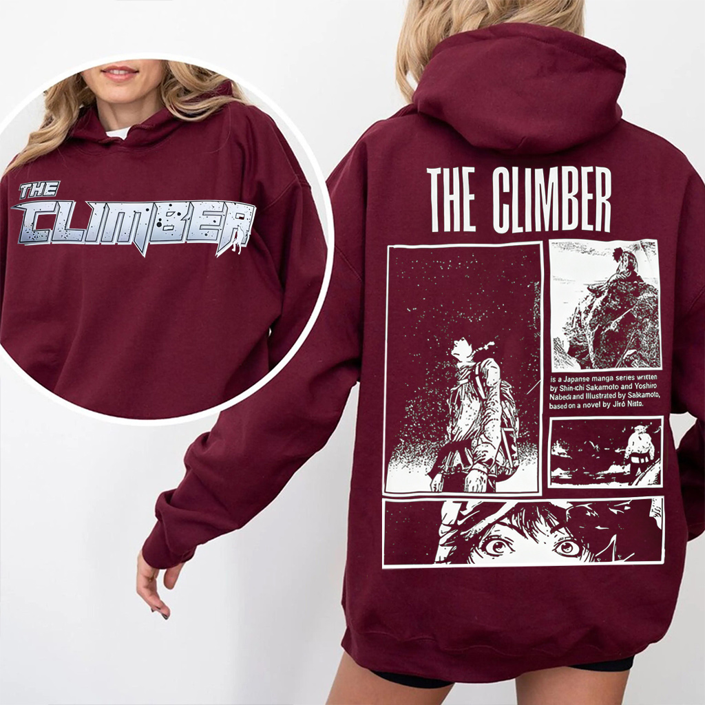 The Climber Manga Oversized Washed T-shirt/Crewneck/Hoodie