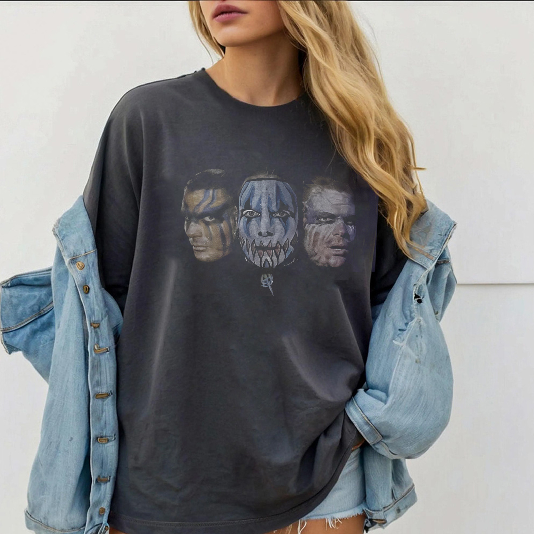 WWE wrestler Jeff Hardy Oversized T-shirt/Crewneck/Hoodie