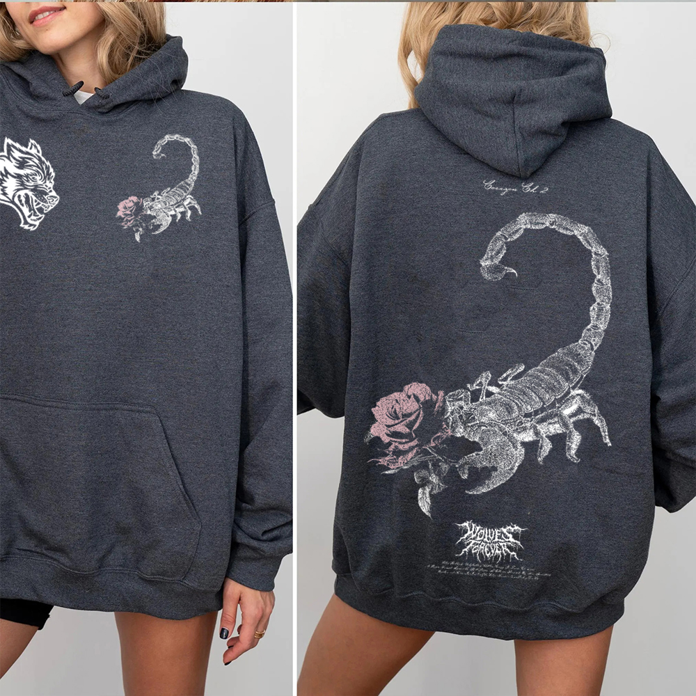 Scorpion Rose T-shirt/Crewneck/Hoodie