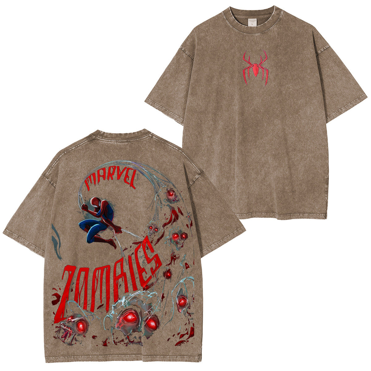 Spider-Man Washed T-shirt/Crewneck/Hoodie