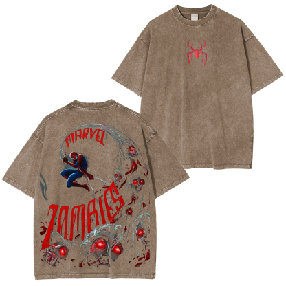 Spider-Man Washed T-shirt/Crewneck/Hoodie