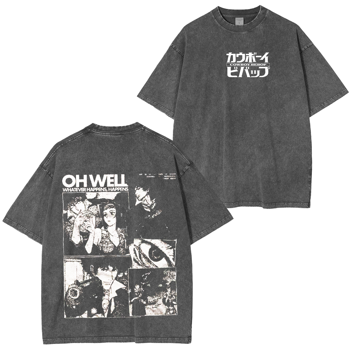 Cowboy Bebop Vintage Washed T-shirt/Crewneck/Hoodie