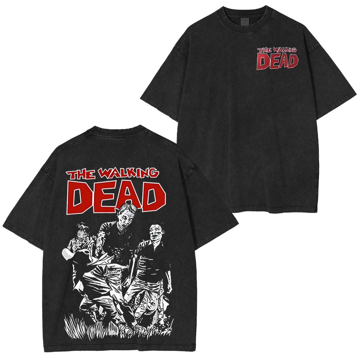 The Walking Dead Vintage Washed T-shirt/Crewneck/Hoodie