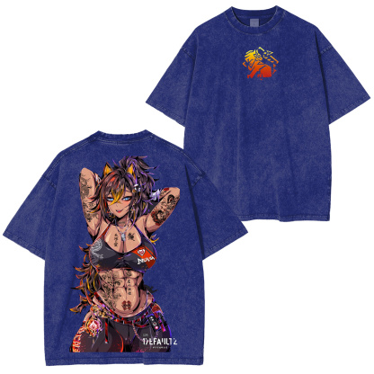 FTame and sand unite Dehya Genshin warriors Vintage Washed T-shirt/Crewneck/Hoodie