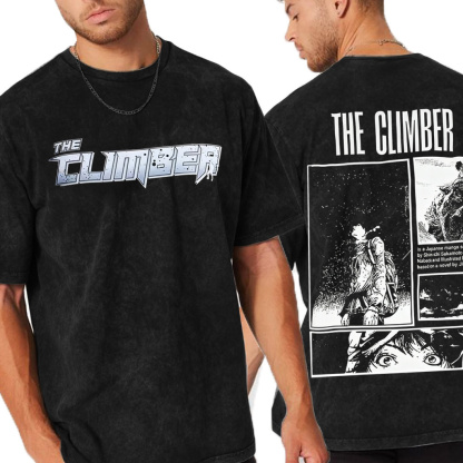 The Climber Manga Oversized Washed T-shirt/Crewneck/Hoodie