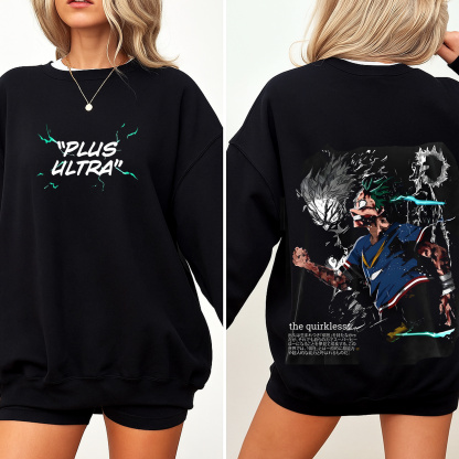 Vintage Deku Bakugo Todoroki Oversized Washed T-shirt/Crewneck/Hoodie