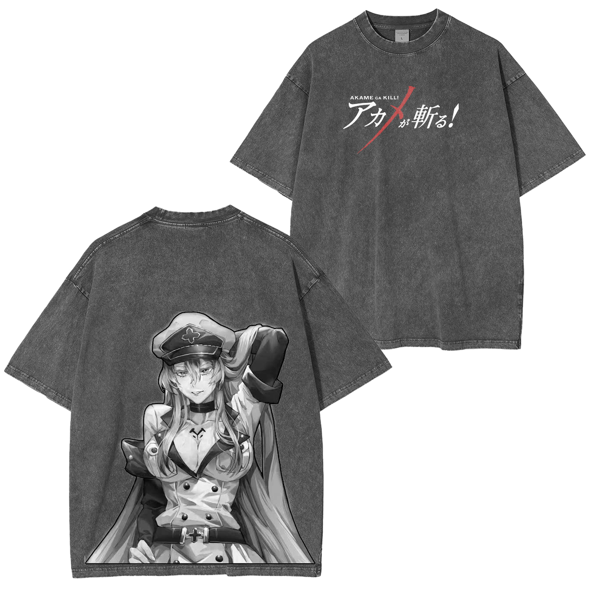 Akame ga Kill! Vintage Washed T-shirt/Crewneck/Hoodie