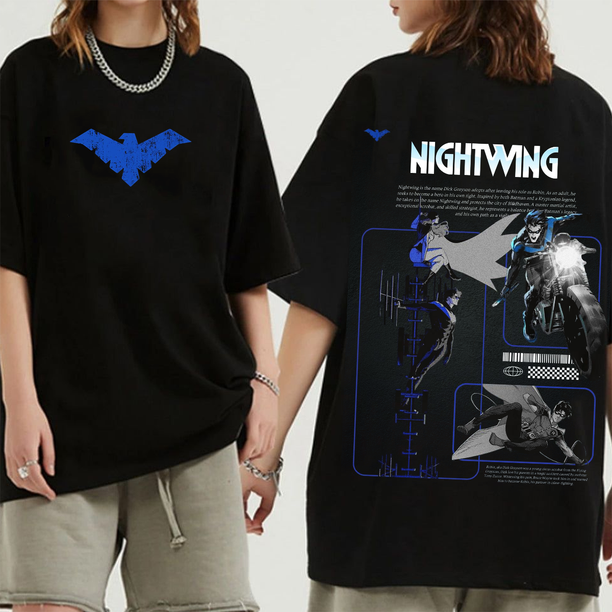 Nightwing Oversized T-shirt/Crewneck/Hoodie