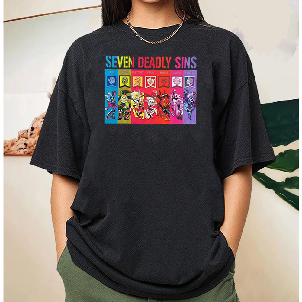 Seven Deadly Sins Vintage Oversized T-shirt/Crewneck/Hoodie