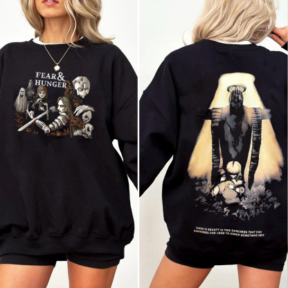 Fear Hunger Vintage Oversized T-shirt/Crewneck/Hoodie