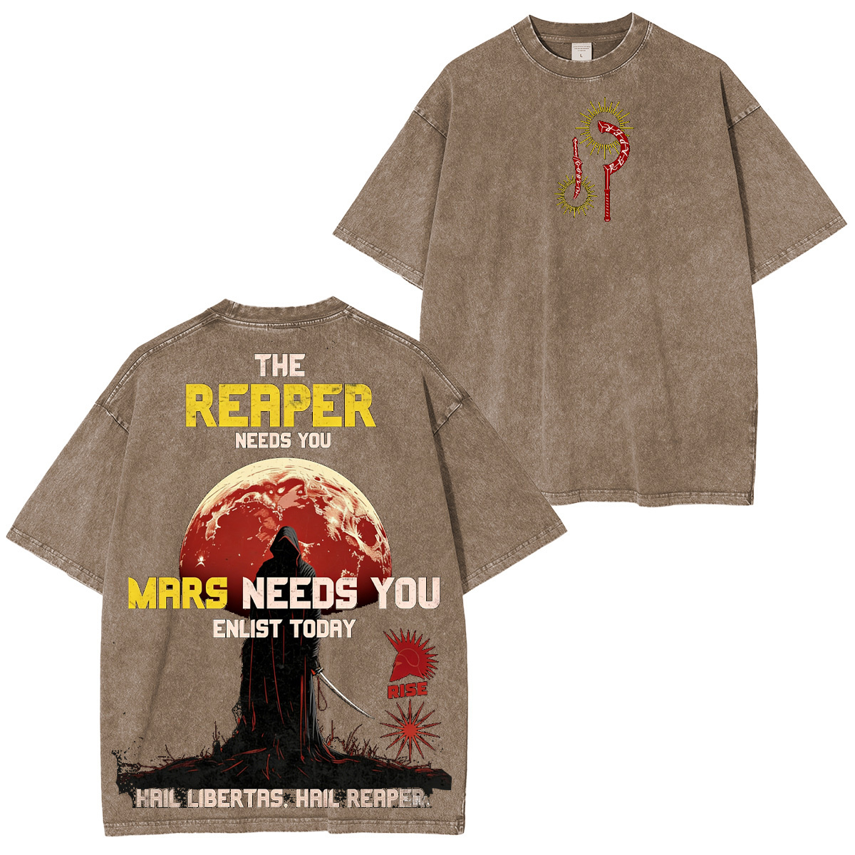 Red Rising Oversized T-shirt/Crewneck/Hoodie