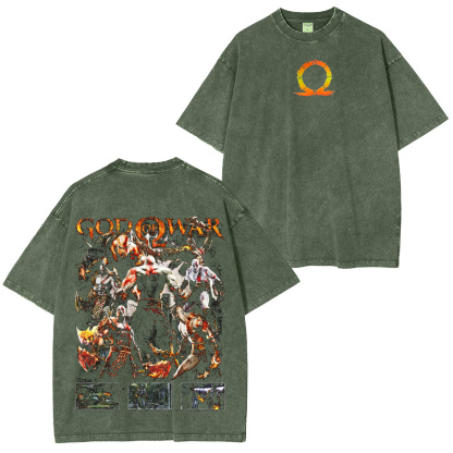 Kratos God of War Oversized T-shirt/Crewneck/Hoodie