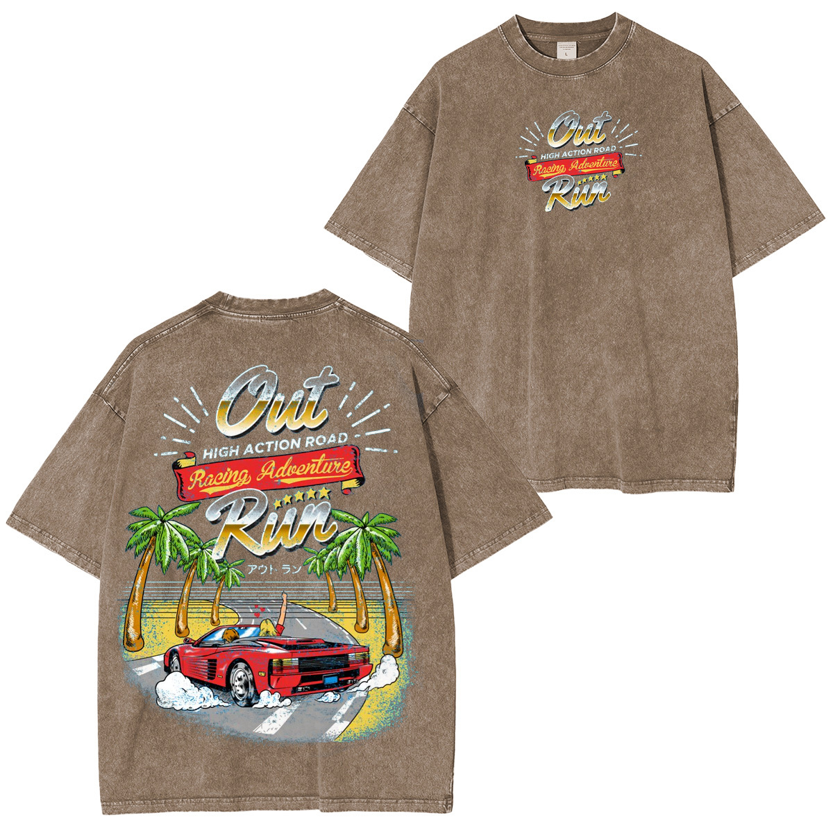 Out Run Oversized T-shirt/Crewneck/Hoodie