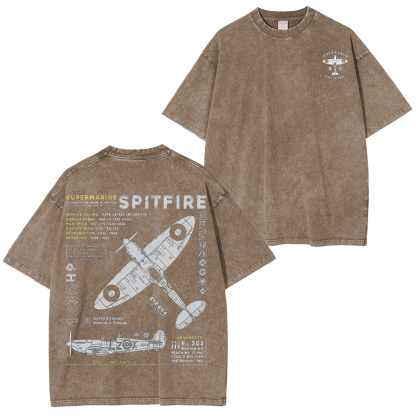 Supermarine Spitfire MK1 Oversized T-shirt/Crewneck/Hoodie