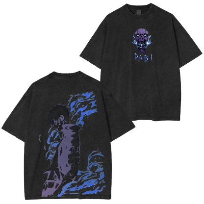 My Hero Academia Summer Streetwear Loose Anime Graphic Print T-Shirt