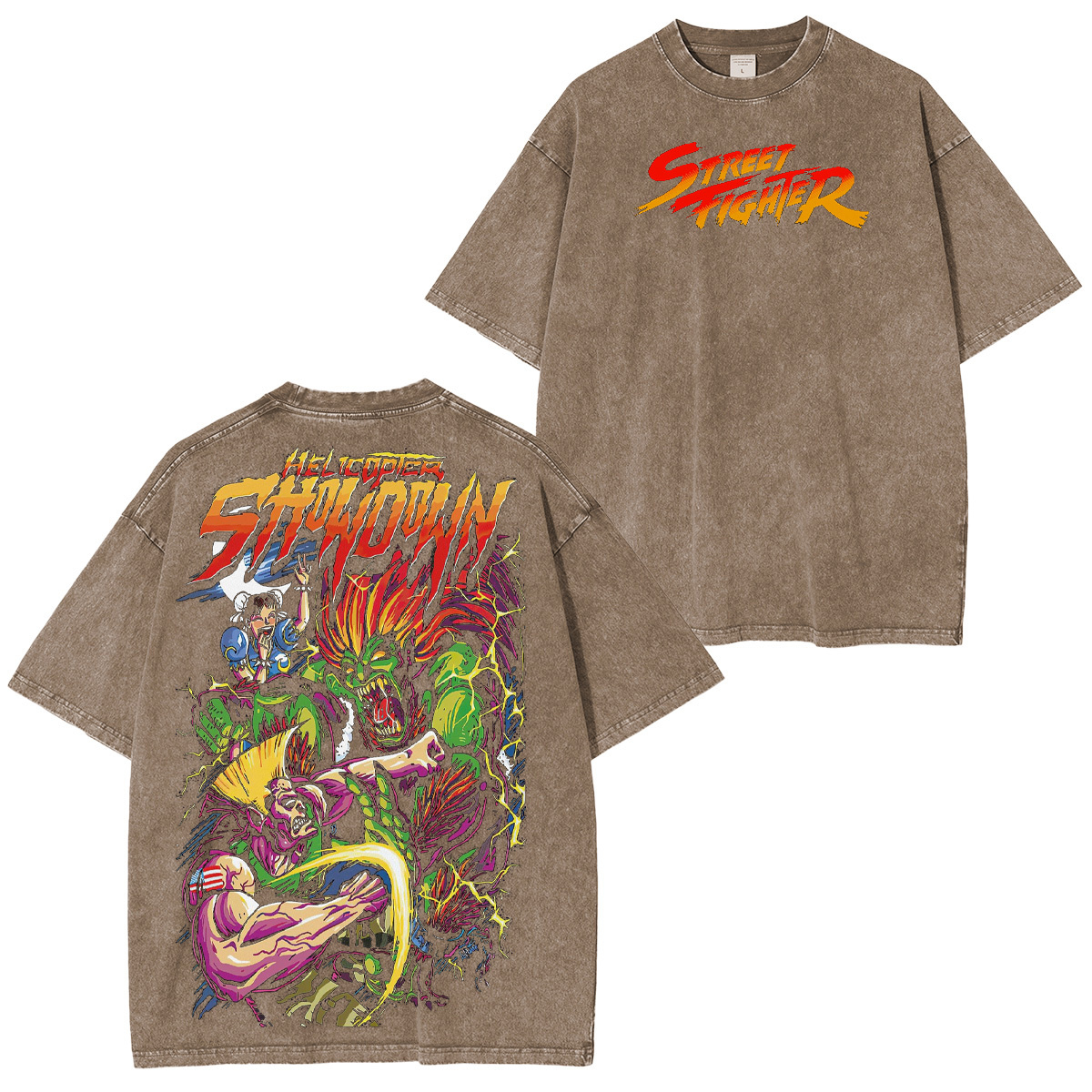 Street Fighter Oversized T-shirt/Crewneck/Hoodie