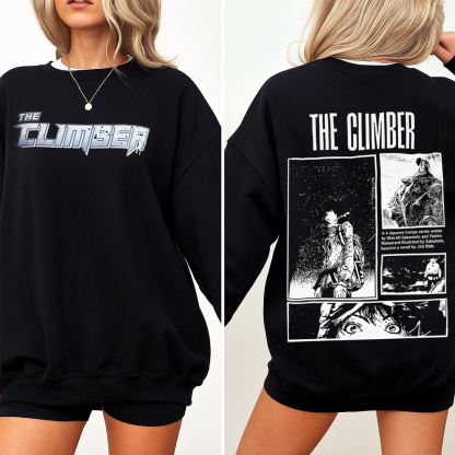 The Climber Manga Oversized Washed T-shirt/Crewneck/Hoodie
