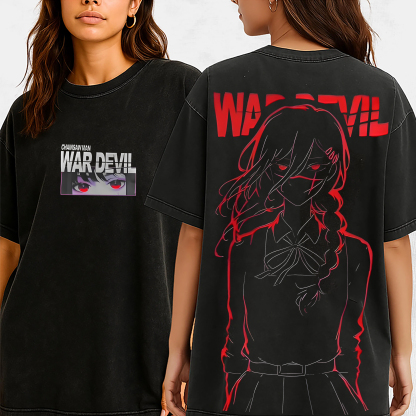 War Devil unleashed Dual print T-Shirt