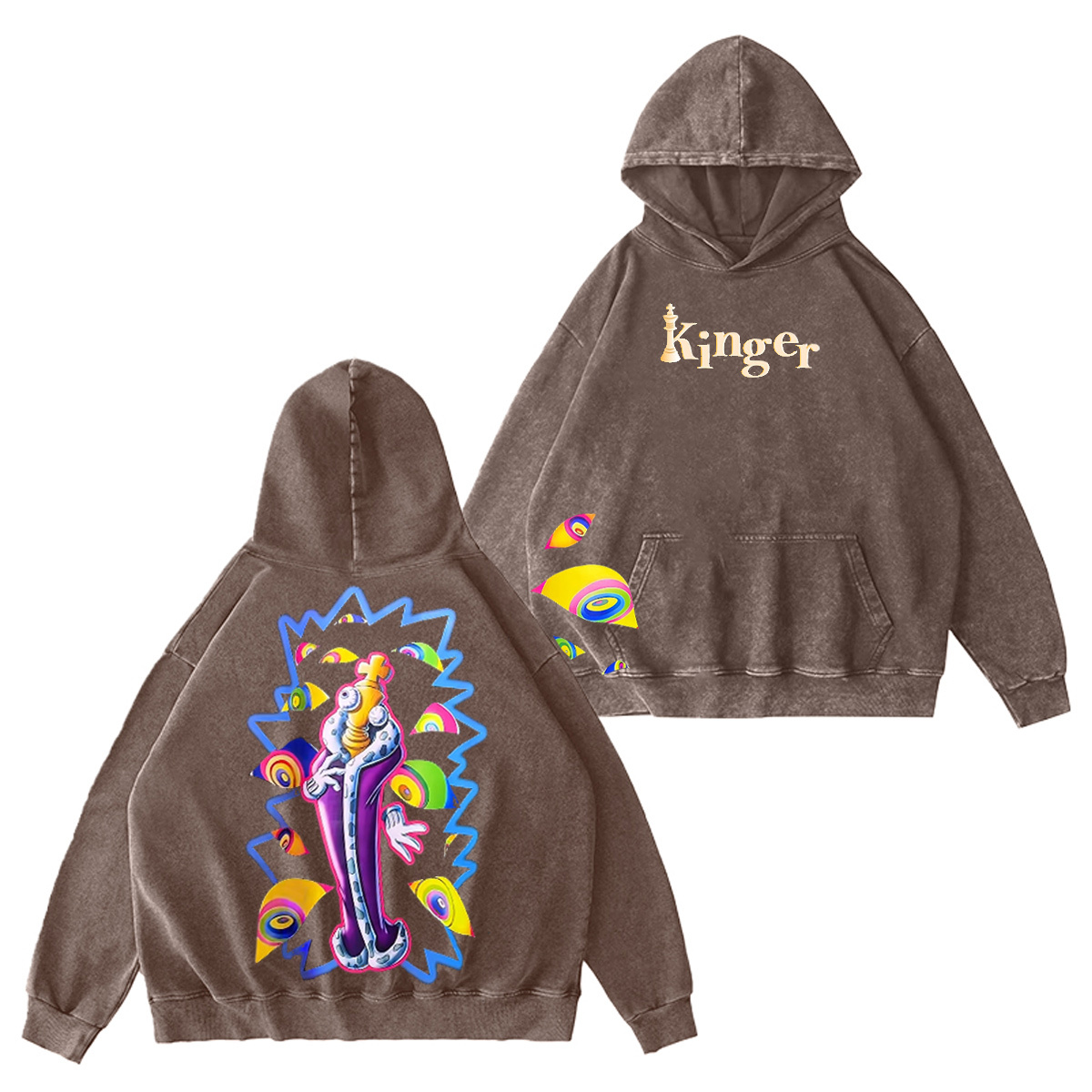Kinge The Amazing Digital Circus Oversized T-shirt/Crewneck/Hoodie
