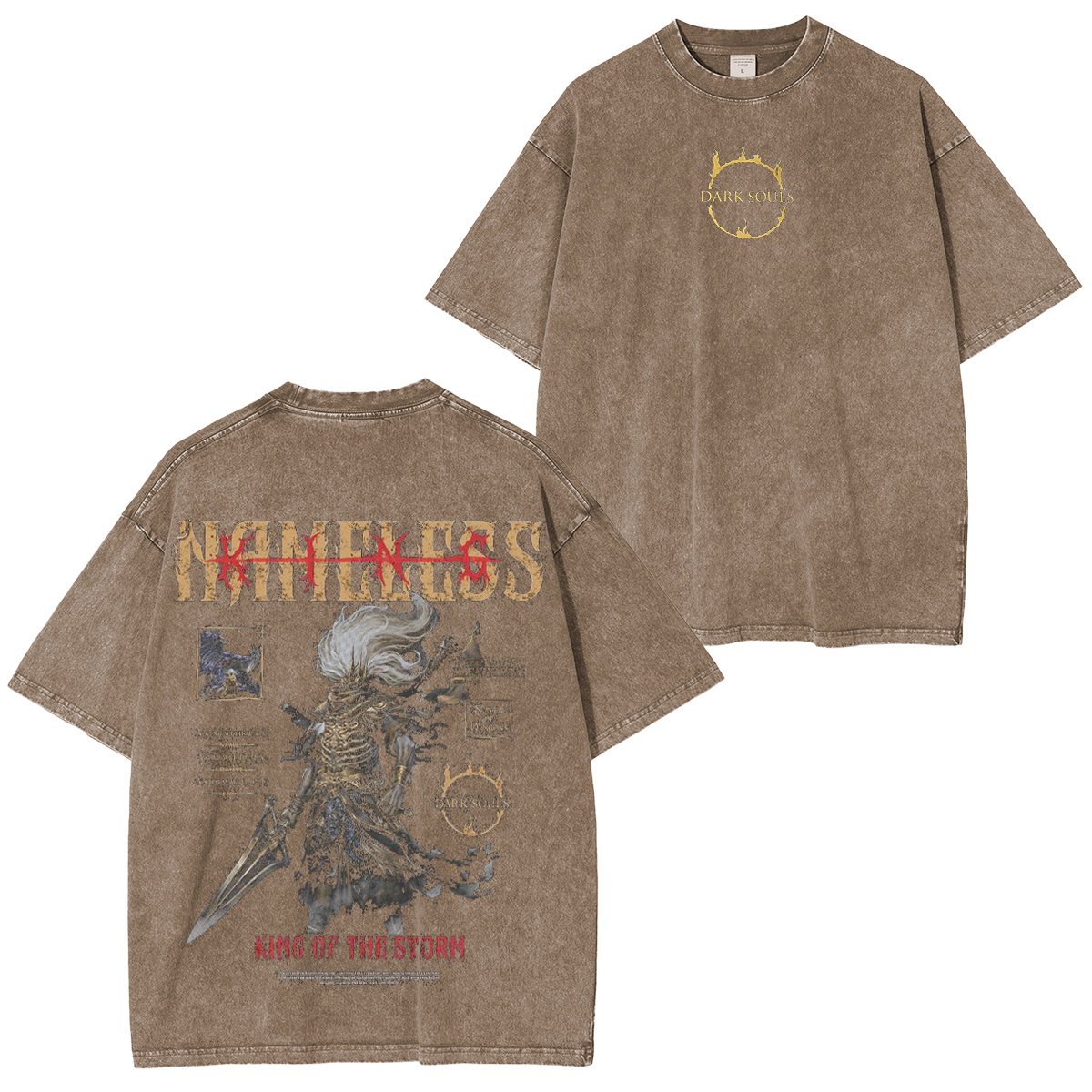 Nameless King Dark Souls Oversized T-shirt/Crewneck/Hoodie
