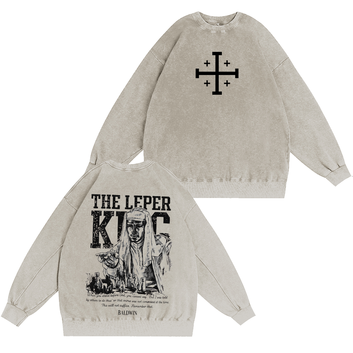 King Baldwin IV Oversized T-shirt/Crewneck/Hoodie
