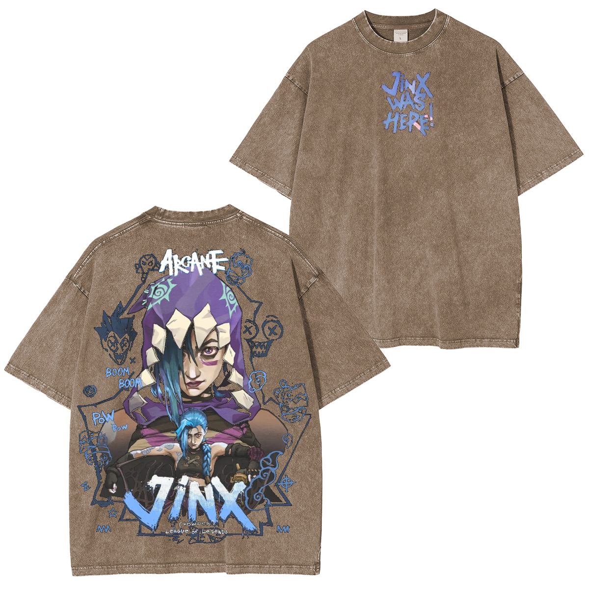 Jinx Was Here Oversized T-shirt/Crewneck/Hoodie