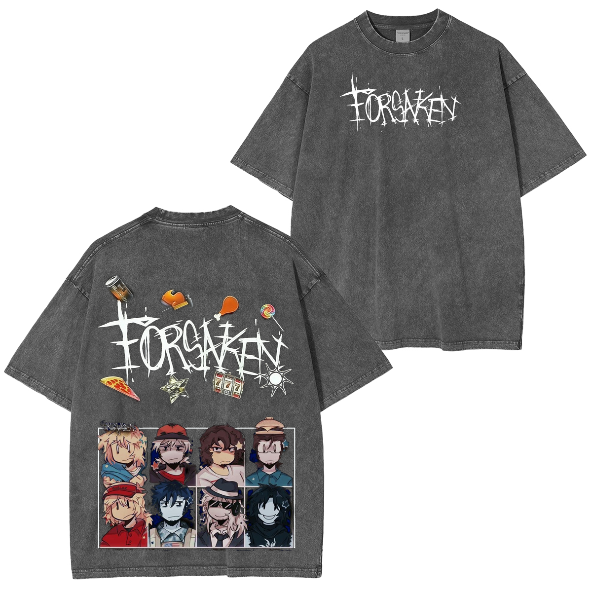 [FORSAKE Unisex Washed T-Shirt