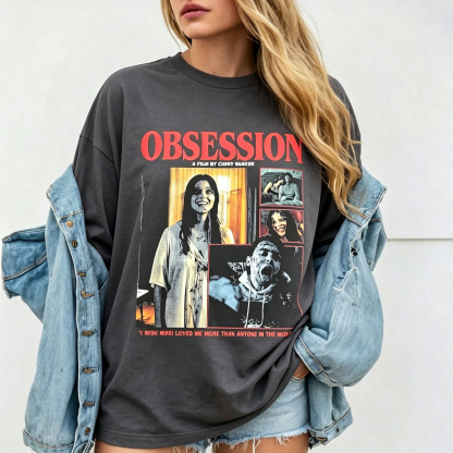 Premium Obsession Film Curry Barker Vintage Washed T-shirt/Crewneck/Hoodie