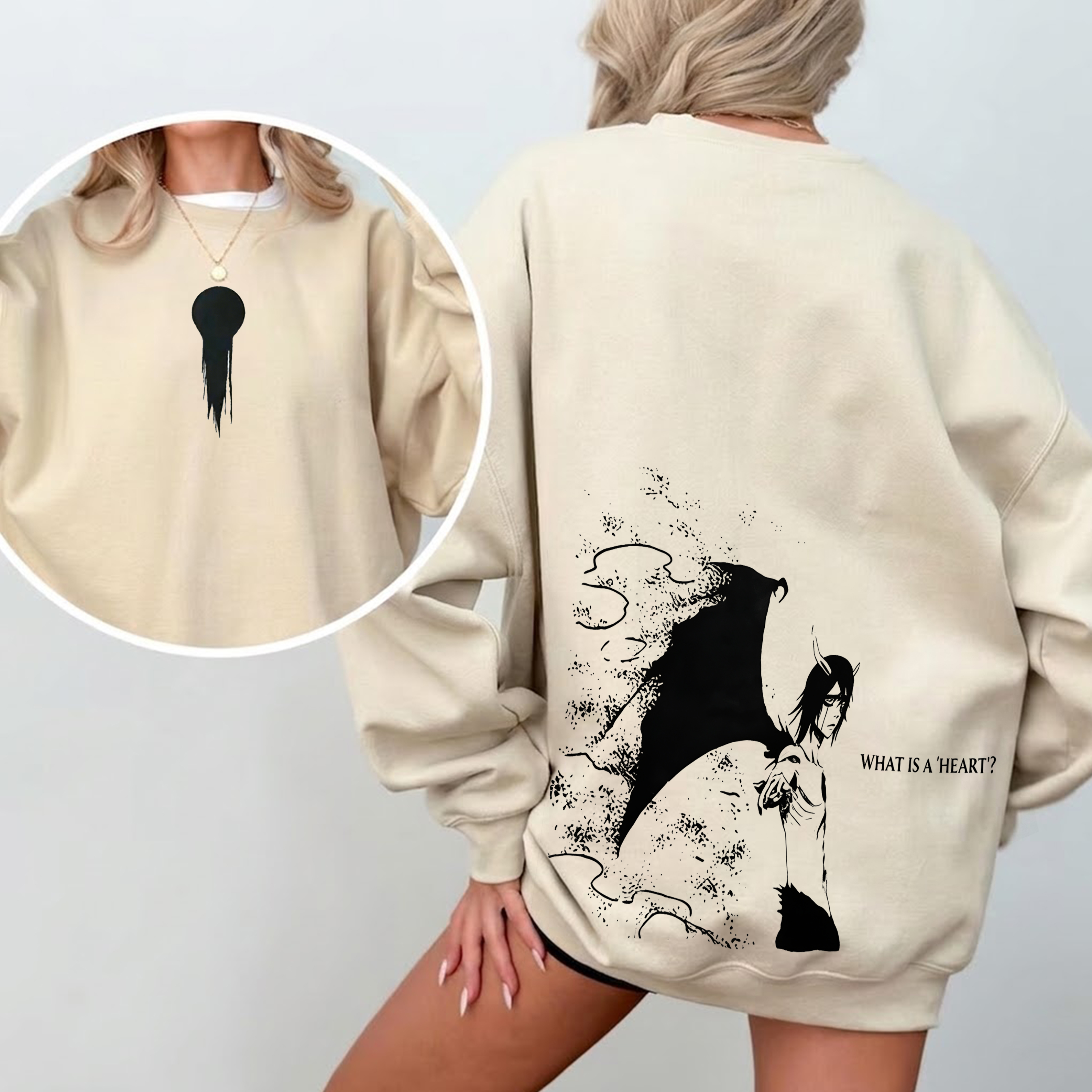 Bleach Ulquiorra Vasto lorde Oversized T-shirt/Crewneck/Hoodie