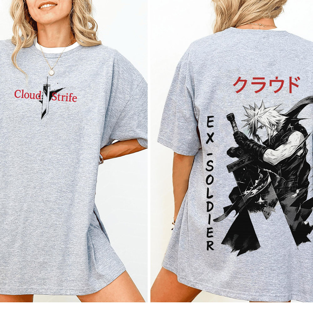 Soldier first class Final Fantasy 7 Washed T-shirt/Crewneck/Hoodie