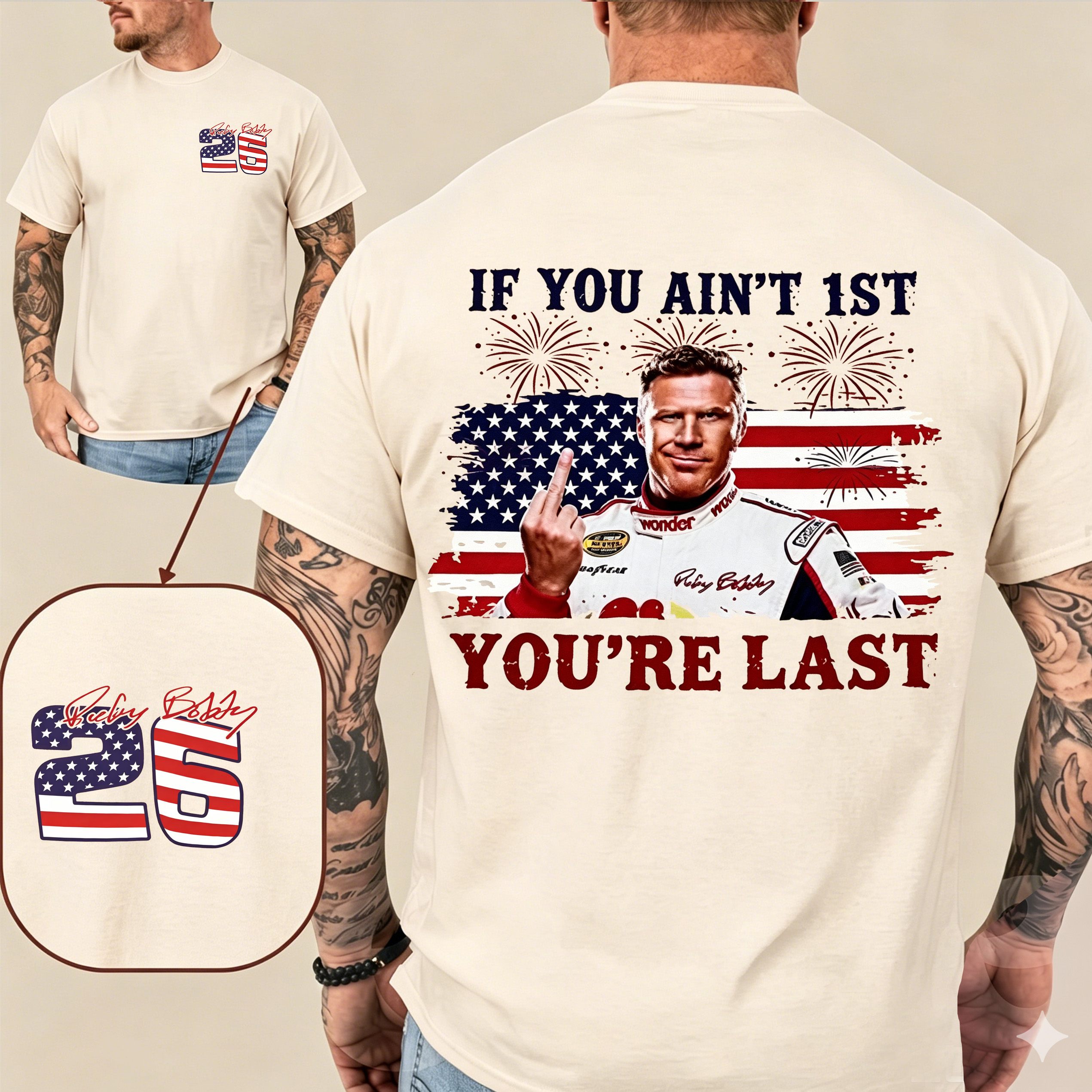 Rocky Bobby fans this 4th of July Unisex Shirts/Crewneck/Hoodie