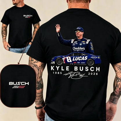 Vintage Kyle Busch Memorial 1985-2026 Unisex Shirts/Crewneck/Hoodie