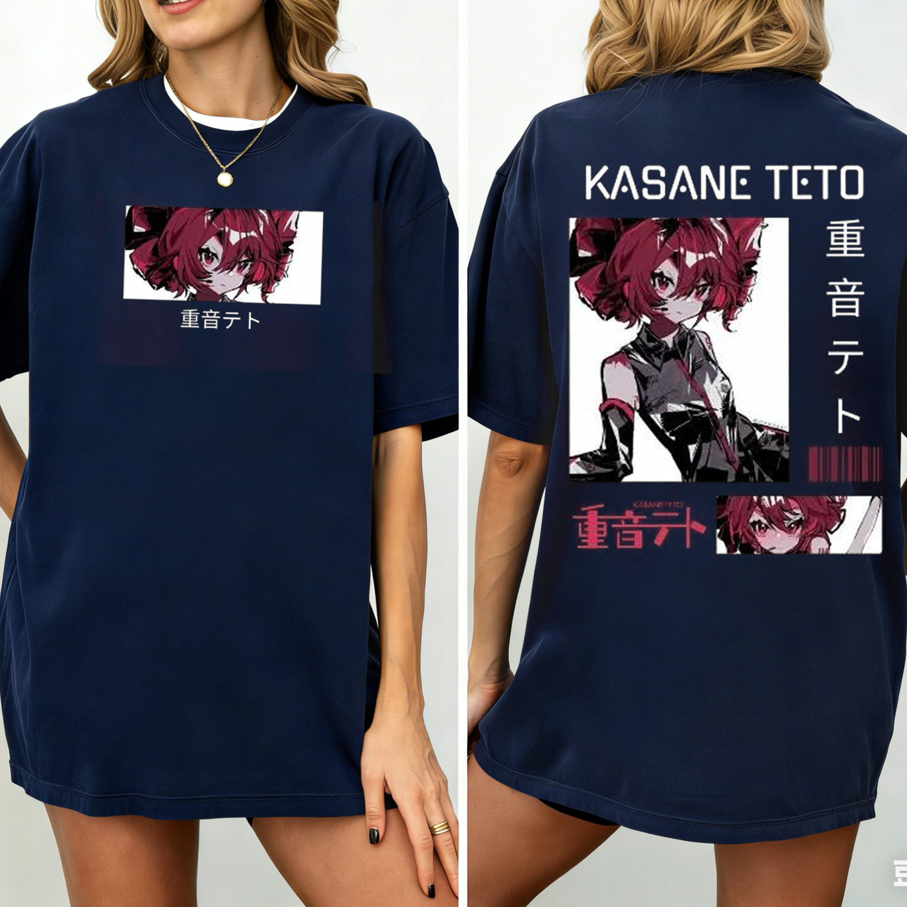 Kasane Teto Anime Unisex T-shirt/Crewneck/Hoodie