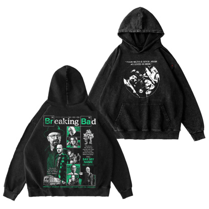 Breaking Bad Oversized Washed T-shirt/Crewneck/Hoodie
