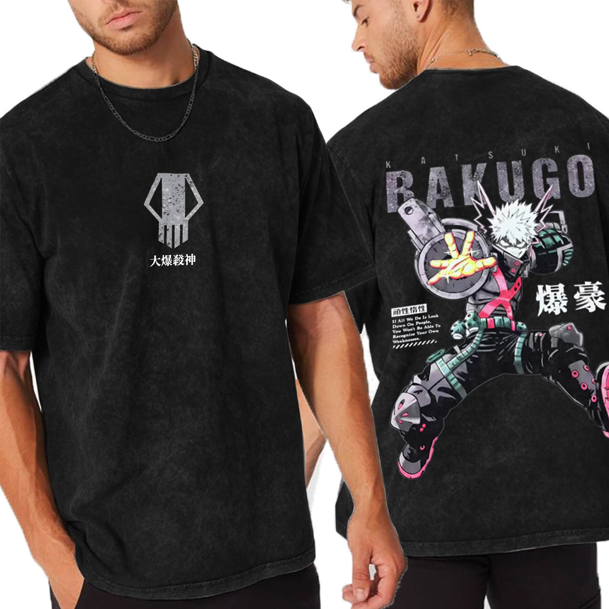 My Hero Academia Washed T-shirt/Crewneck/Hoodie