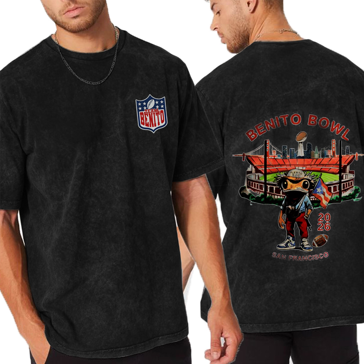 Benito Bowl 2026 Washed T-shirt/Crewneck/Hoodie