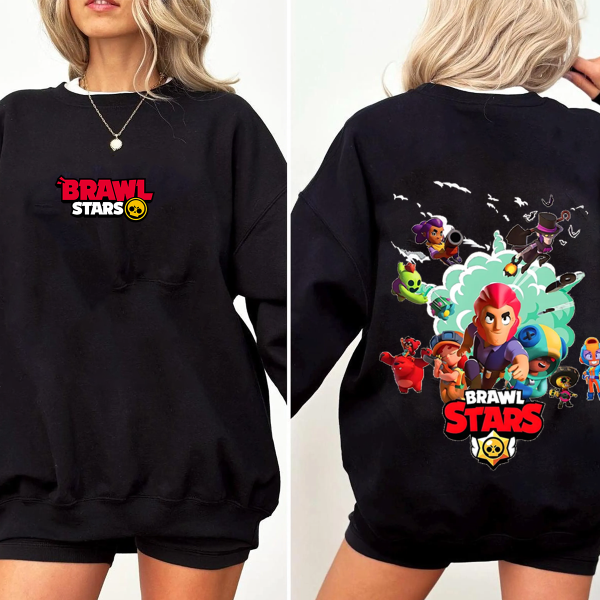 Brawl Stars Game Mens Graphic Oversized T-shirt/Crewneck/Hoodie