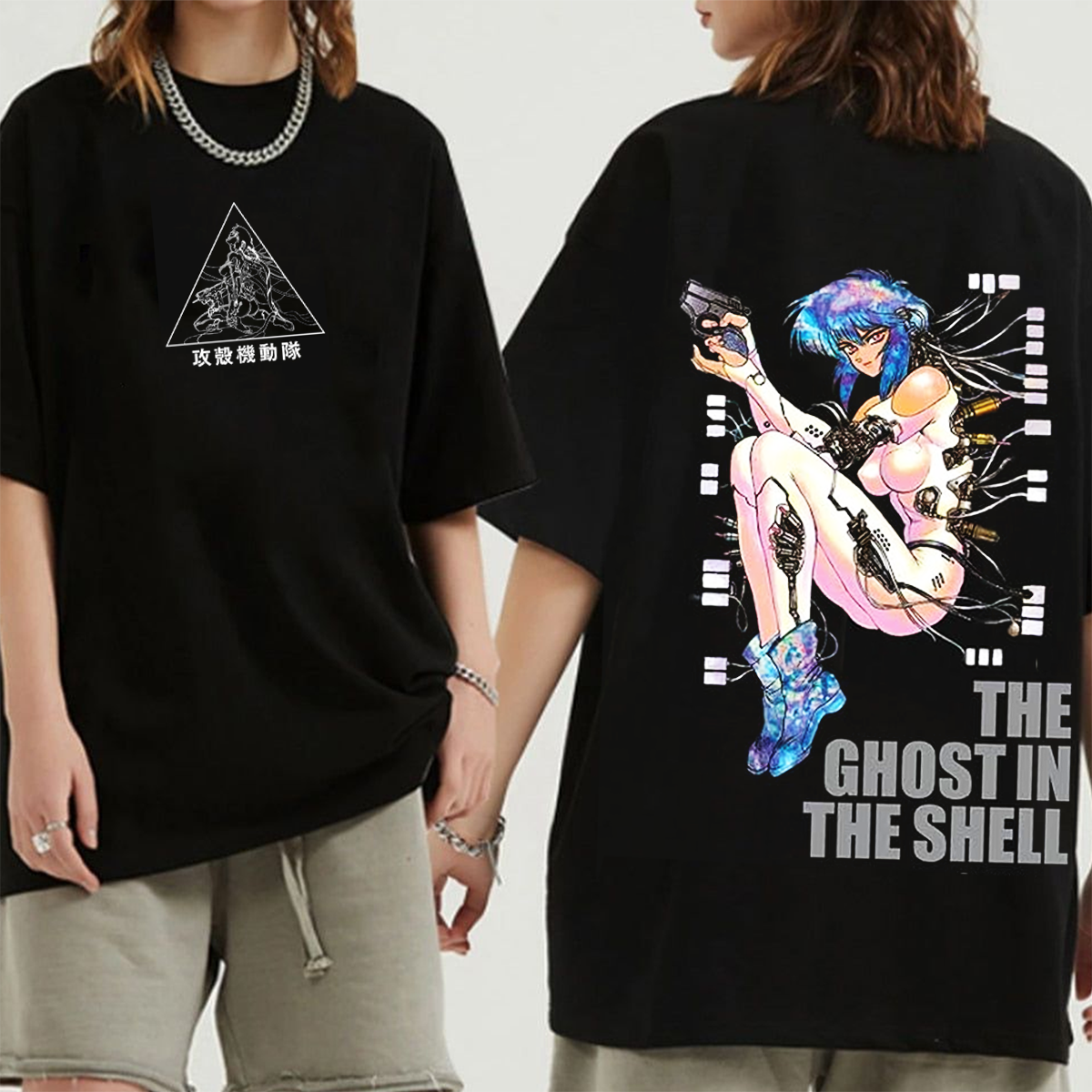 Ghost in the Shell Vintage Washed T-shirt/Crewneck/Hoodie