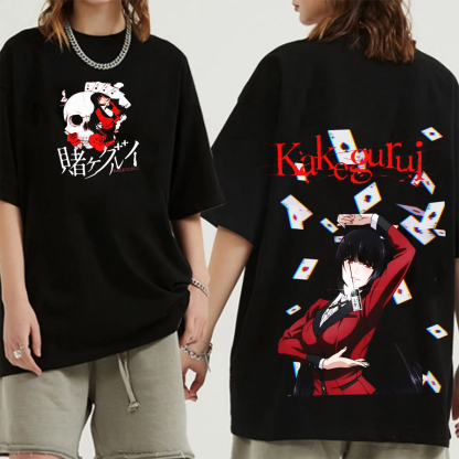 Yumeko kakegurui Vintage Washed T-shirt/Crewneck/Hoodie