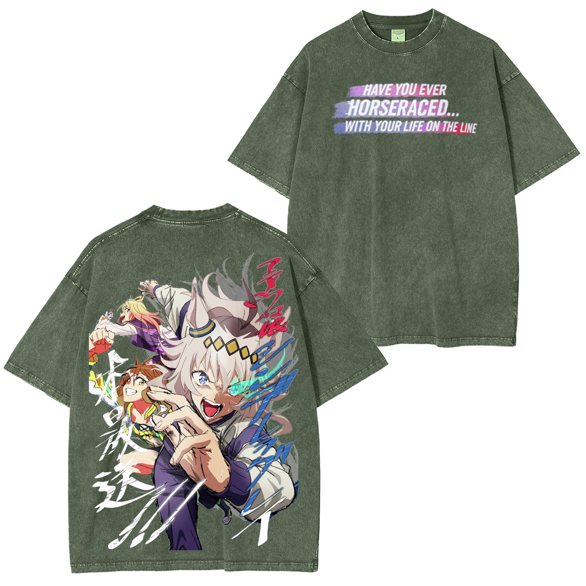 Uma Musume Pretty Derby Washed T-shirt/Crewneck/Hoodie