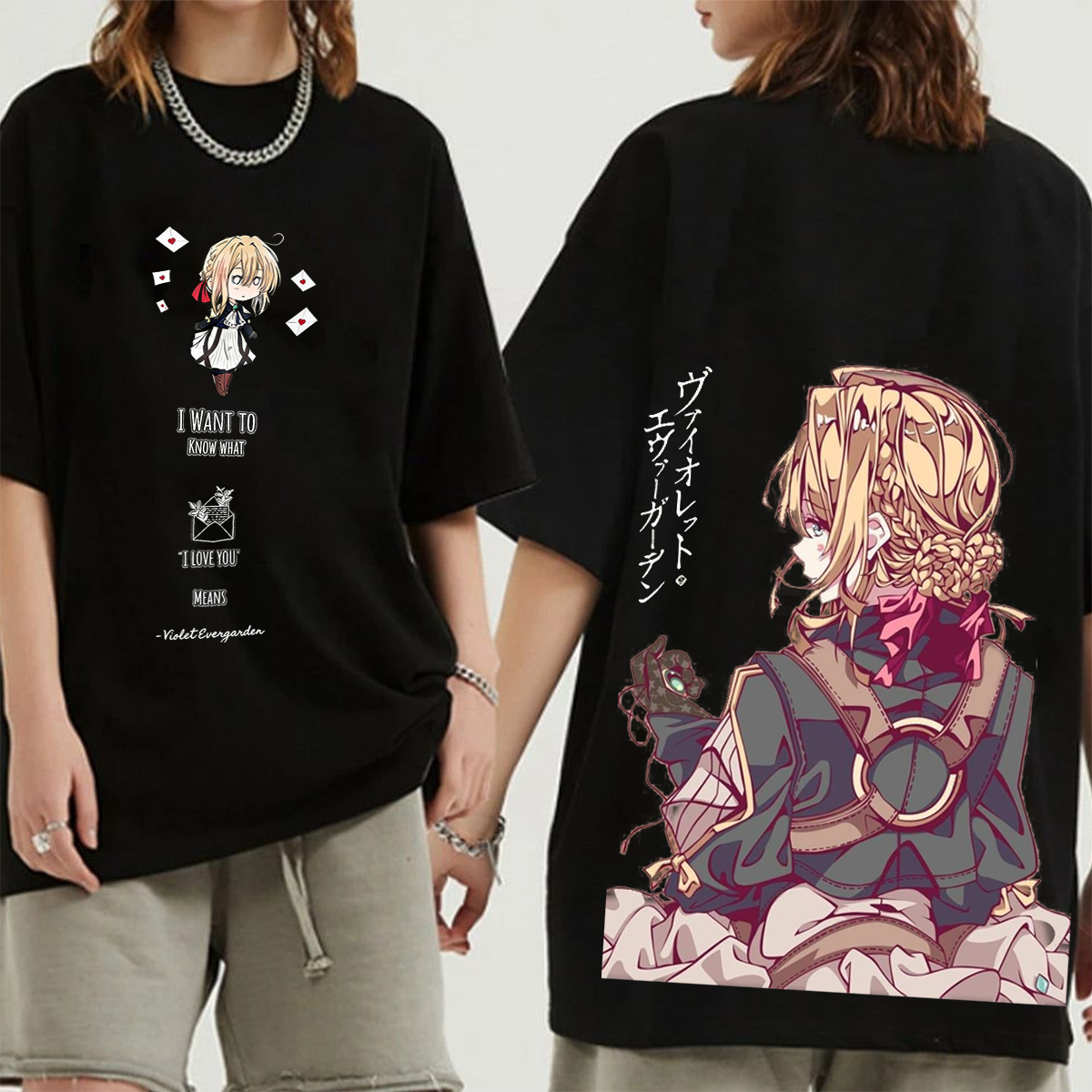 Violet Evergarden Vintage Washed T-shirt/Crewneck/Hoodie
