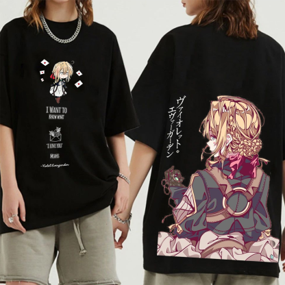 Violet Evergarden Vintage Washed T-shirt/Crewneck/Hoodie