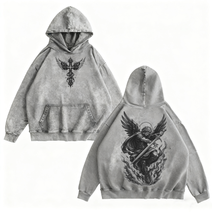 Archangel Michael Vintage Washed T-shirt/Crewneck/Hoodie