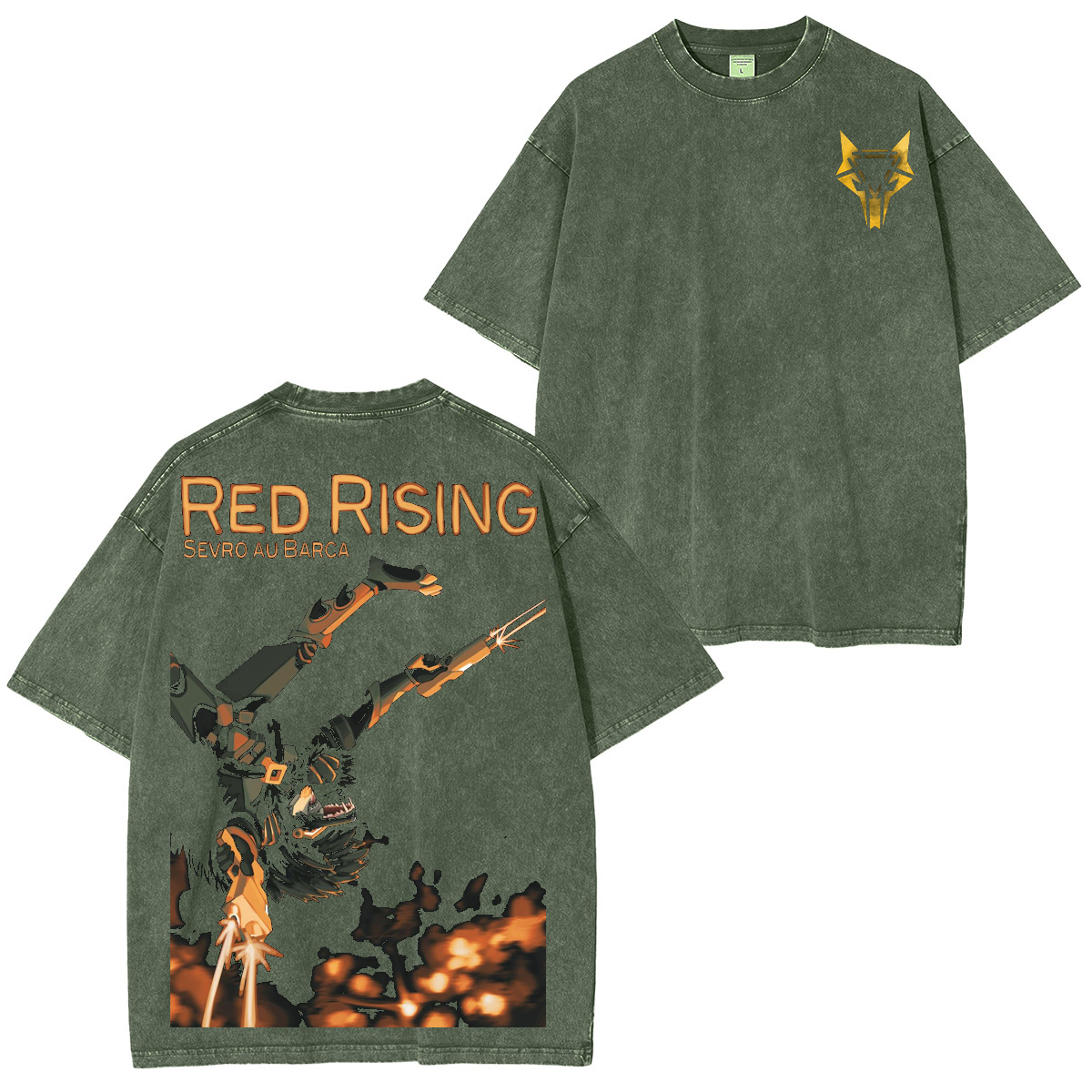 Red Rising Oversized T-shirt/Crewneck/Hoodie
