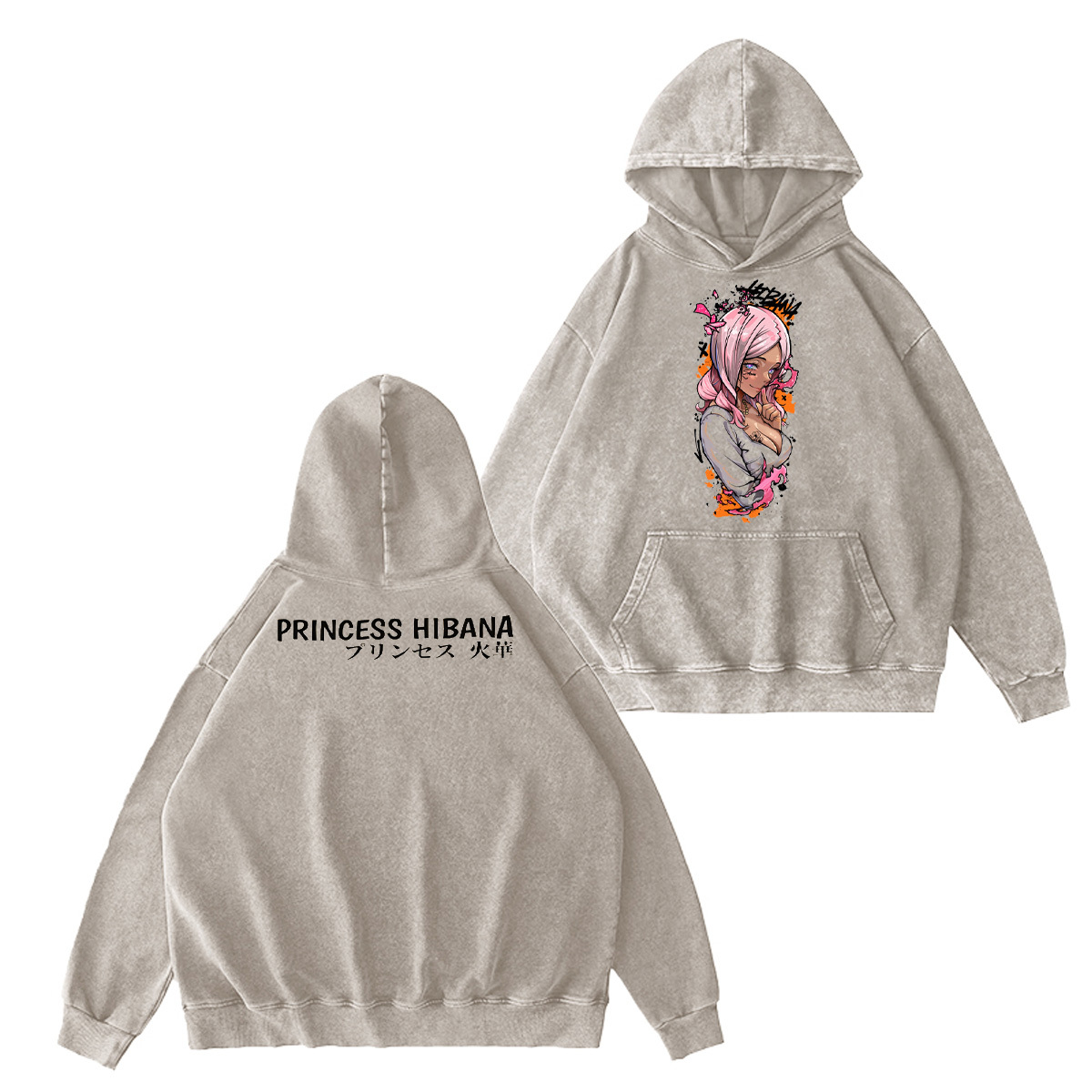 Hibana Fire Force Oversized T-shirt/Crewneck/Hoodie