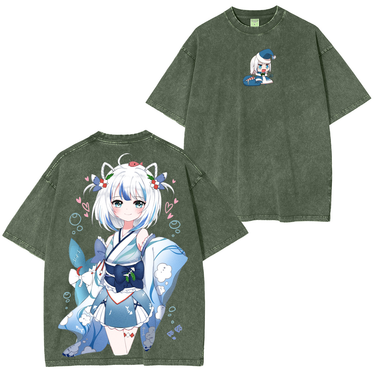 Gawr Gura Oversized T-shirt/Crewneck/Hoodie