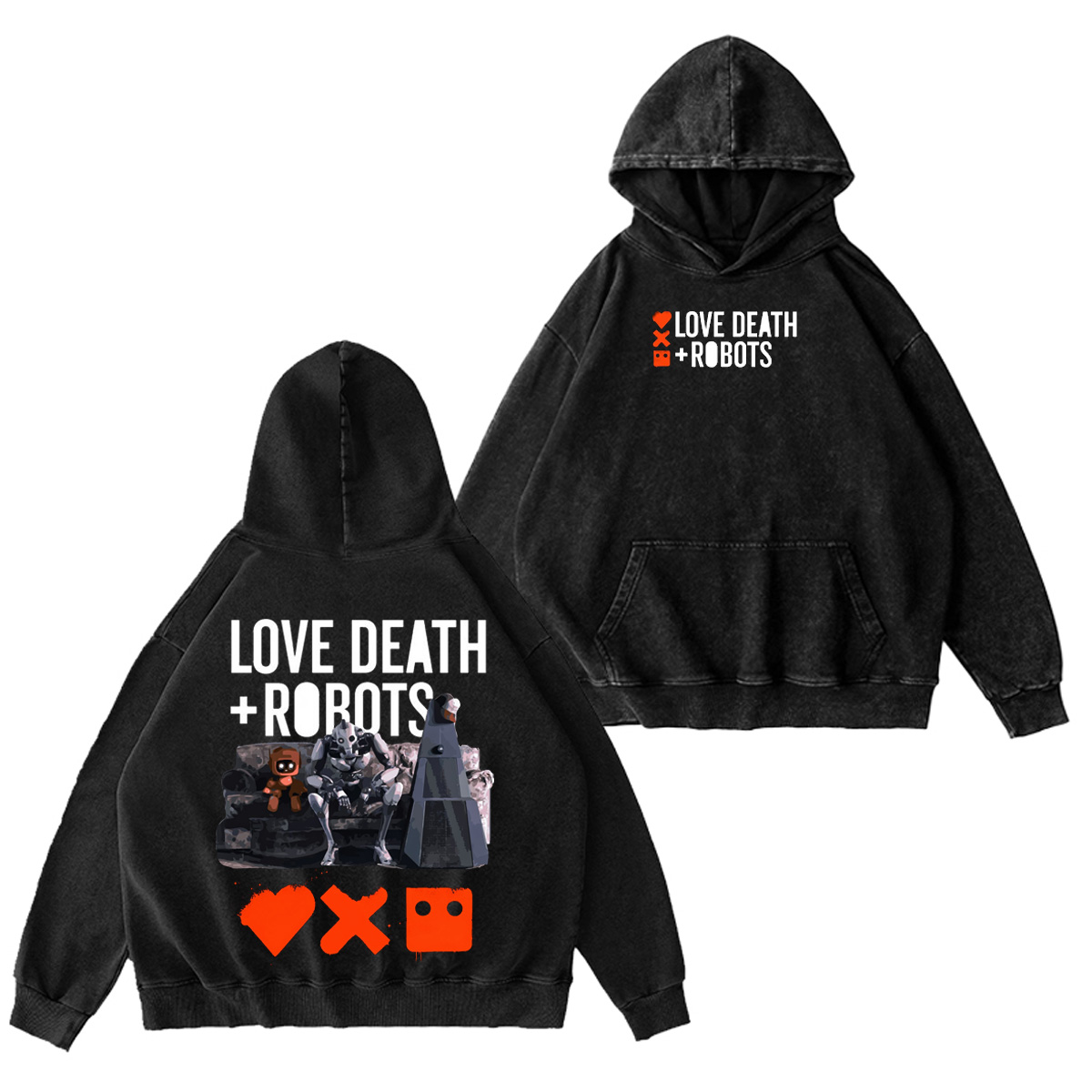 Love Death and Robots Oversized T-shirt/Crewneck/Hoodie