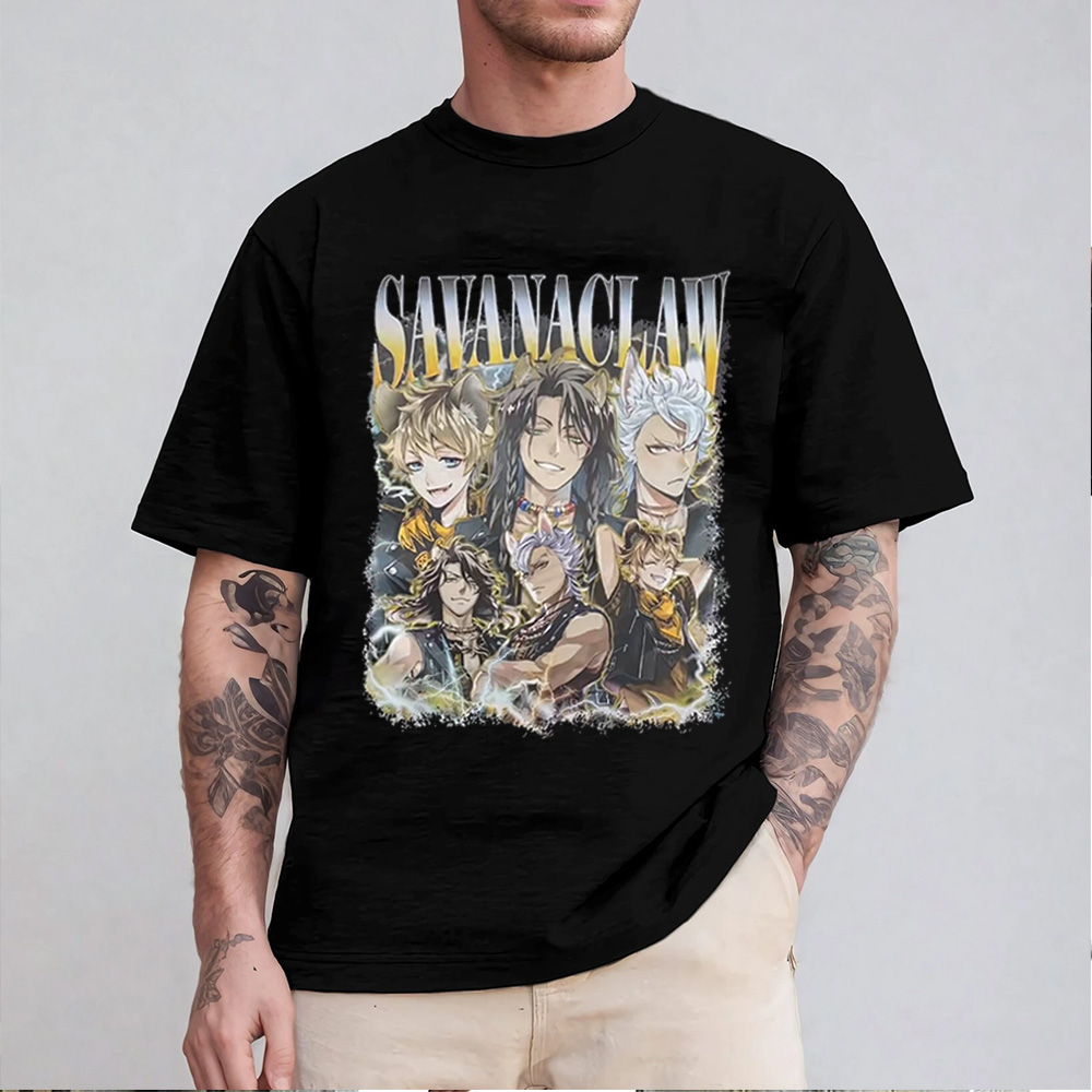 Savanaclaw Disney: Twisted-Wonderland Unisex T-shirt/Crewneck/Hoodie